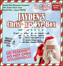 Load image into Gallery viewer, Personalized Christmas Eve Box