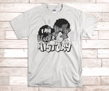 Load image into Gallery viewer, Youth "Color Me" Tee Shirt - Black History Edition