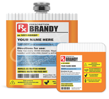 Load image into Gallery viewer, 8 oz. Steel Flask - Prescription Edition