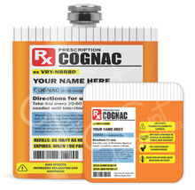 Load image into Gallery viewer, 8 oz. Steel Flask - Prescription Edition