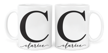 Load image into Gallery viewer, Ceramic Mug - Custom Name and Initial