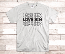 Load image into Gallery viewer, Valentine Tee Shirts - Love Him/Her