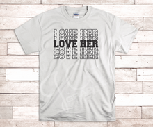 Load image into Gallery viewer, Valentine Tee Shirts - Love Him/Her