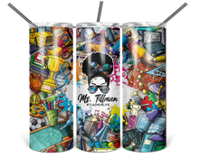 Load image into Gallery viewer, 20 oz. Steel Tumbler with Lid - Teacher Edition
