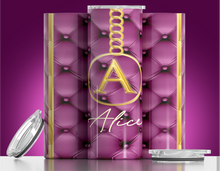 Load image into Gallery viewer, 20 oz. Steel Tumbler with Lid - Glamour Name