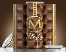 Load image into Gallery viewer, 20 oz. Steel Tumbler with Lid - Glamour Name