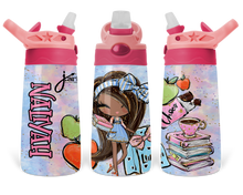 Load image into Gallery viewer, 12 oz. Kids Flip Top Water Bottle