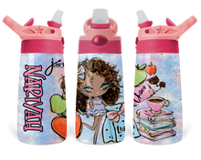 Load image into Gallery viewer, 12 oz. Kids Flip Top Water Bottle