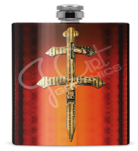 Load image into Gallery viewer, 8 oz. Steel Flask - Customized