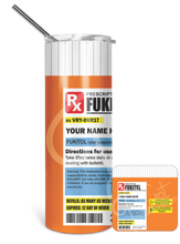 Load image into Gallery viewer, 20 oz. Steel Tumbler with Lid - Prescription Edition