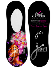 Load image into Gallery viewer, No-Show Socks - Breast Cancer Awareness
