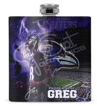 Load image into Gallery viewer, 8 oz. Steel Flask - Customized