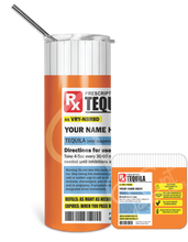 Load image into Gallery viewer, 20 oz. Steel Tumbler with Lid - Prescription Edition