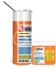 Load image into Gallery viewer, 20 oz. Steel Tumbler with Lid - Prescription Edition