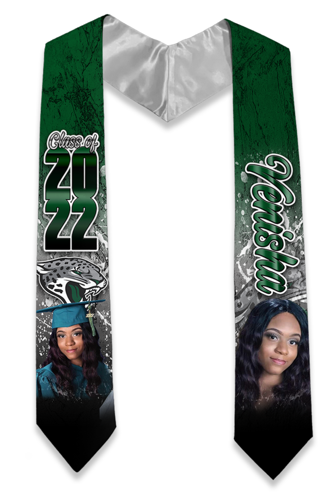 Personalized Graduation Stole For Kids 53 Inch With Photo Name Custom Kindergarten Graduation Stole Class Of 2025