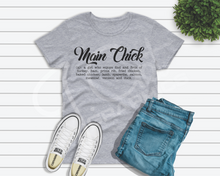 Load image into Gallery viewer, Main Chick Tee Shirt - Food Edition
